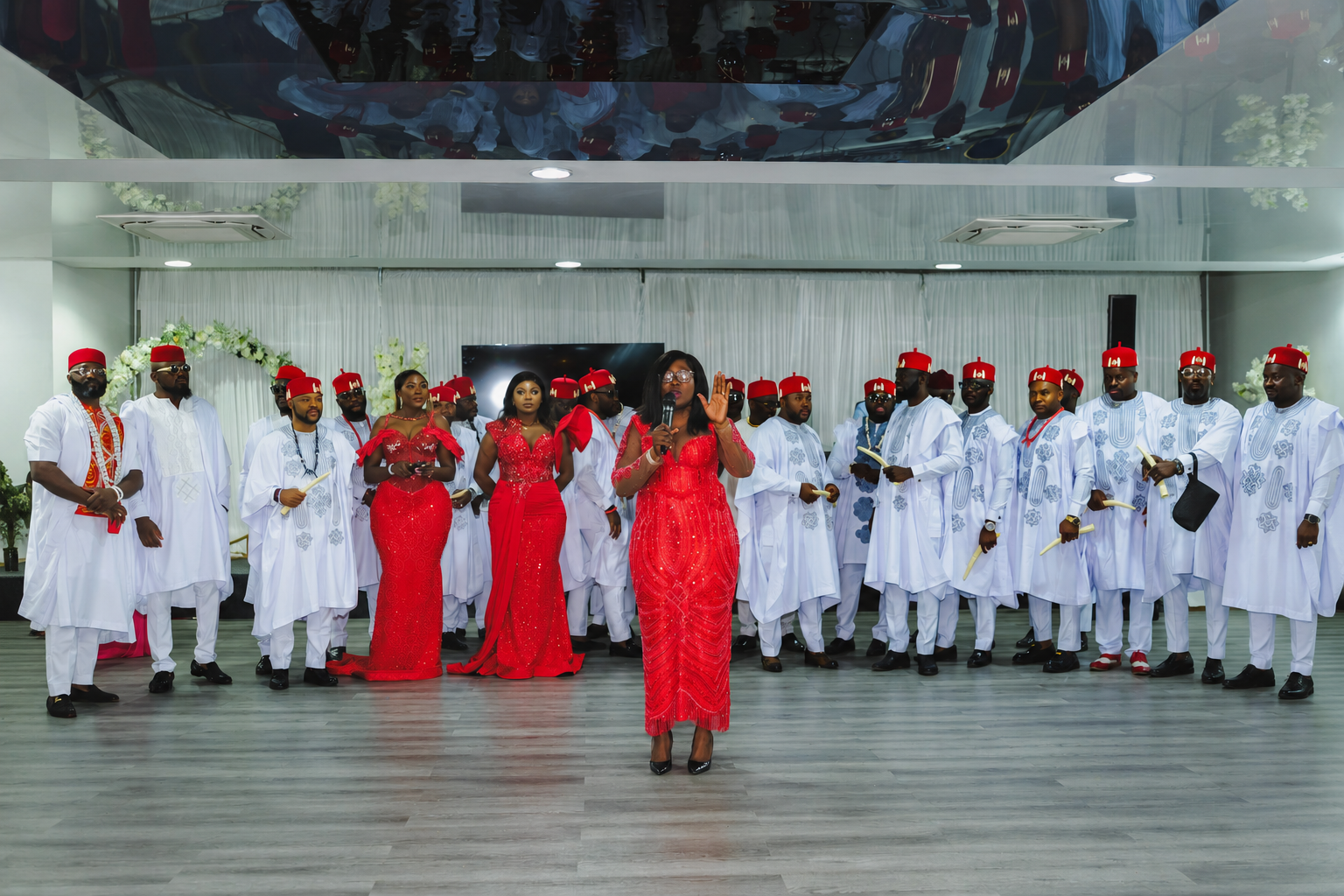 CAMBRIS-AF members gathered at a community event
